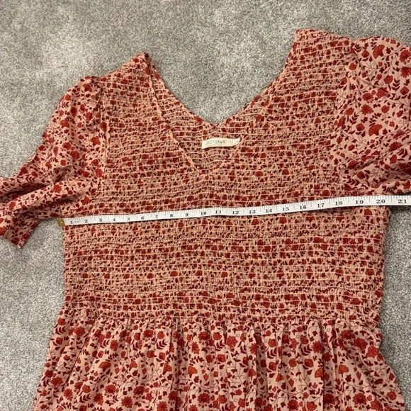 NWOT Christy Dawn The Brooklyn Dress in Mandarin Ditsy Field Size 2X - Picture 10 of 12